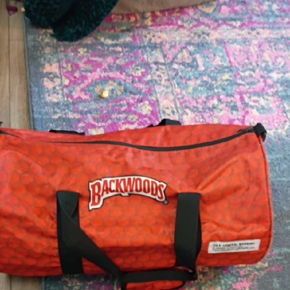 Backwoods Red Duffle Bag
